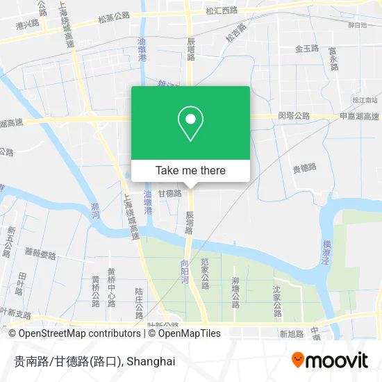 贵南路/甘德路(路口) map