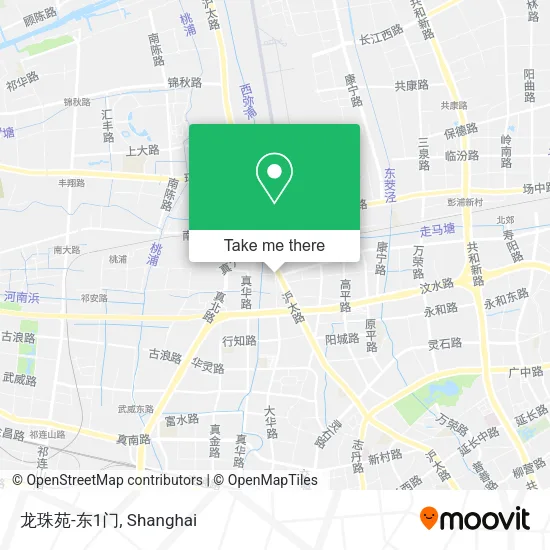 龙珠苑-东1门 map