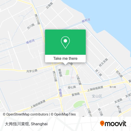 大拇指川菜馆 map