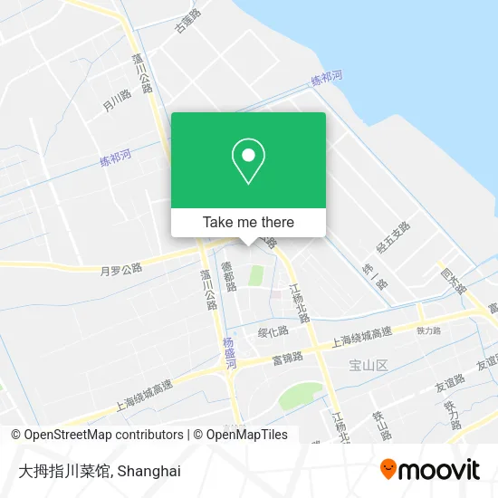大拇指川菜馆 map