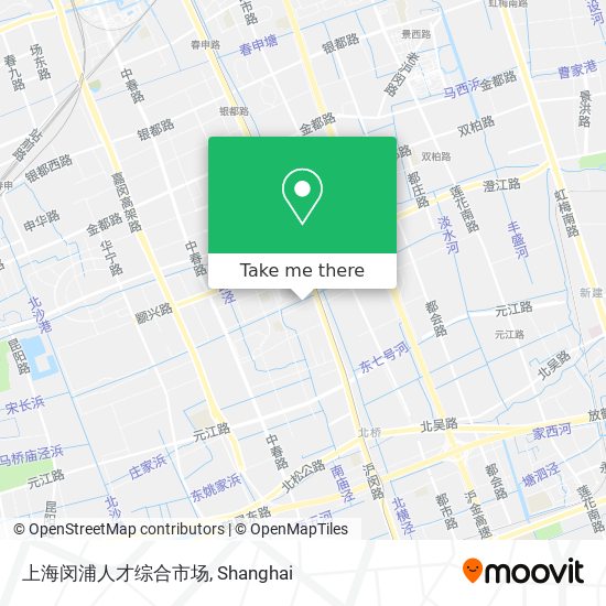 上海闵浦人才综合市场 map