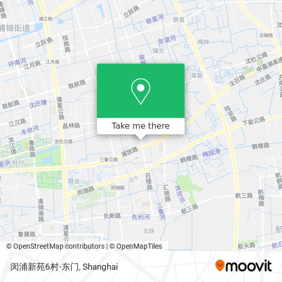 闵浦新苑6村-东门 map