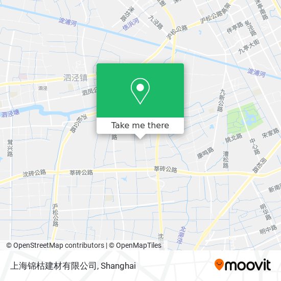 上海锦枯建材有限公司 map