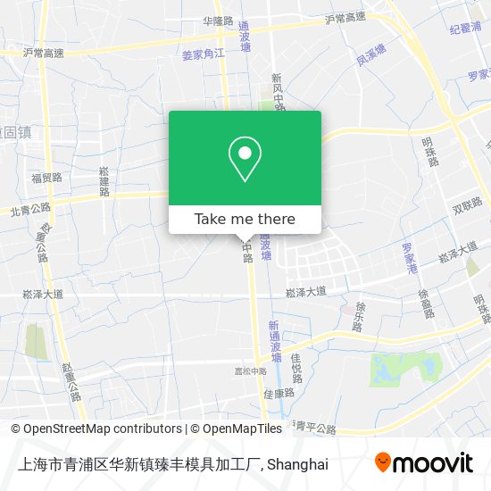 上海市青浦区华新镇臻丰模具加工厂 map