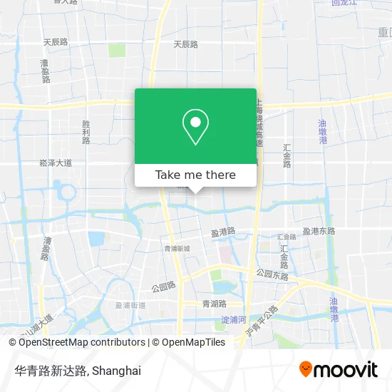 华青路新达路 map