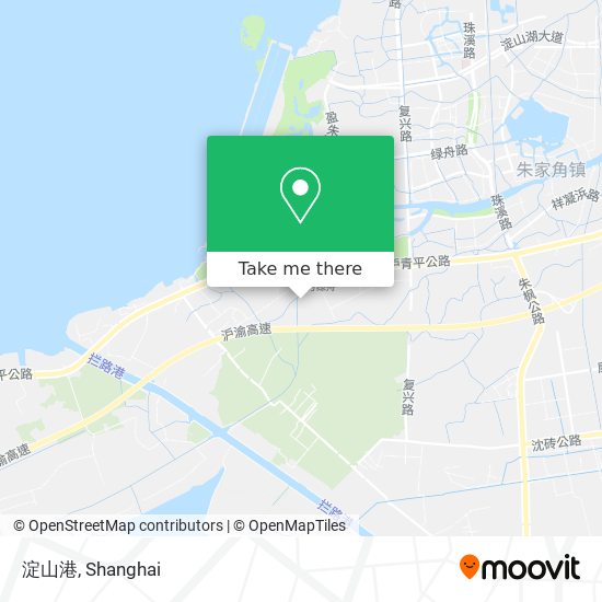淀山港 map