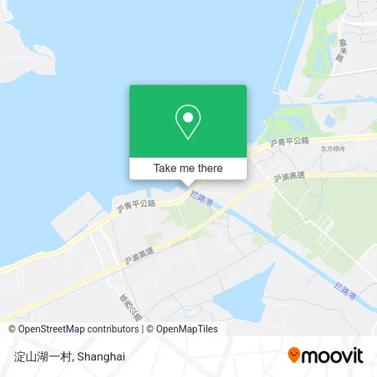 淀山湖一村 map