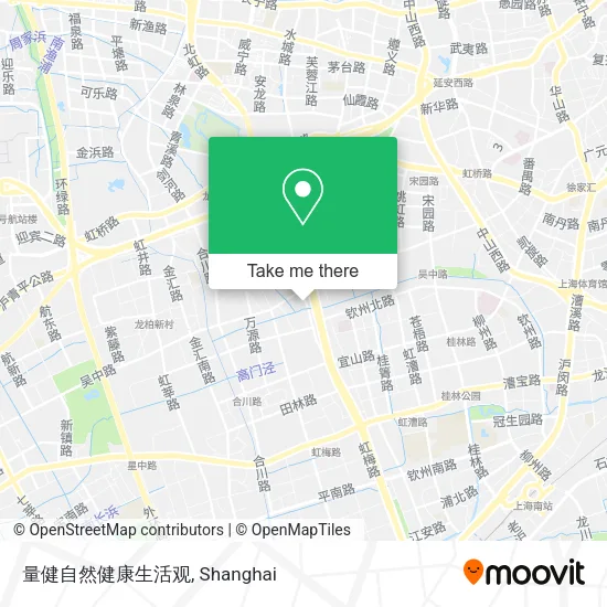 量健自然健康生活观 map