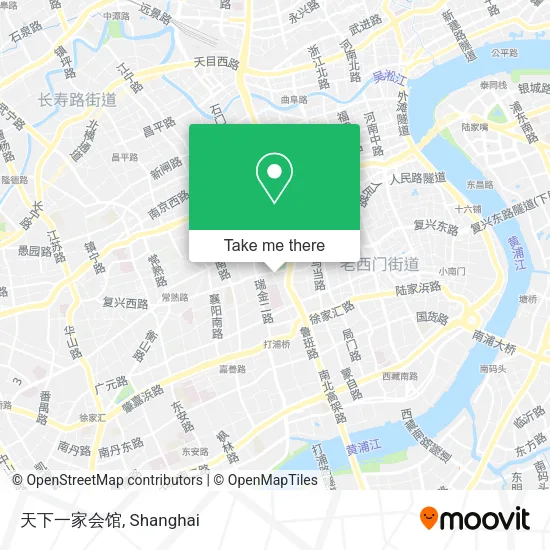 天下一家会馆 map