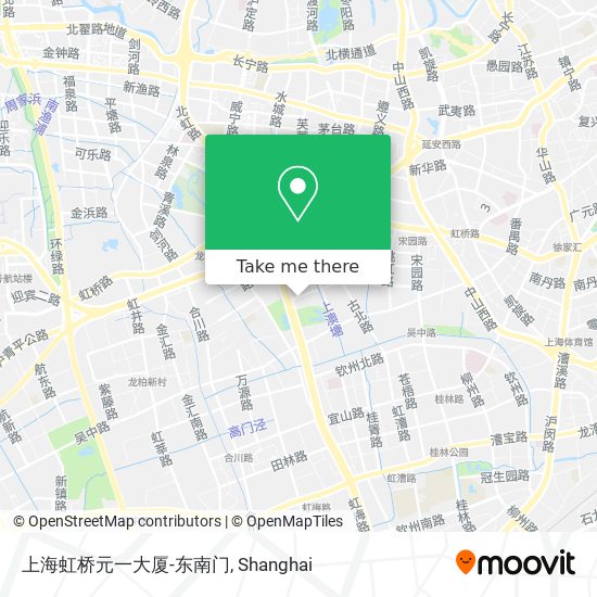 上海虹桥元一大厦-东南门 map
