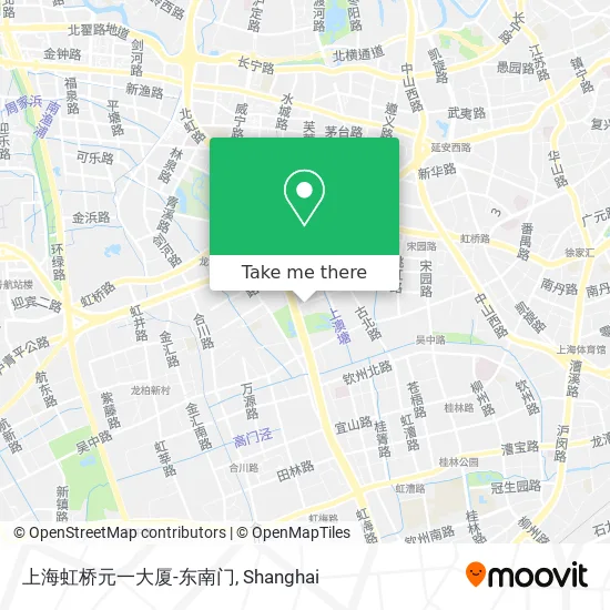 上海虹桥元一大厦-东南门 map