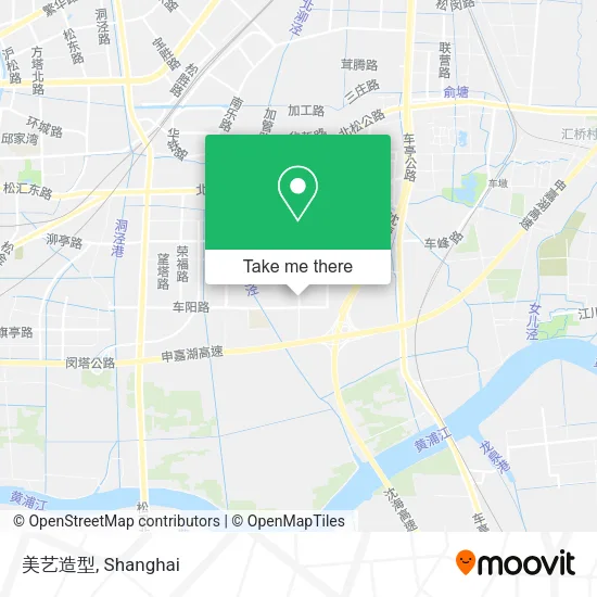 美艺造型 map