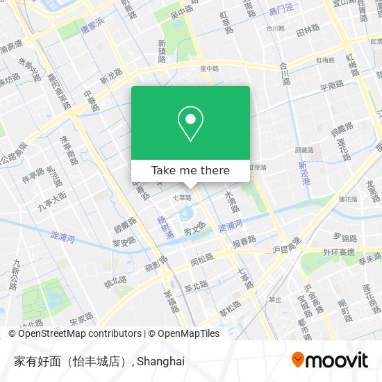 家有好面（怡丰城店） map