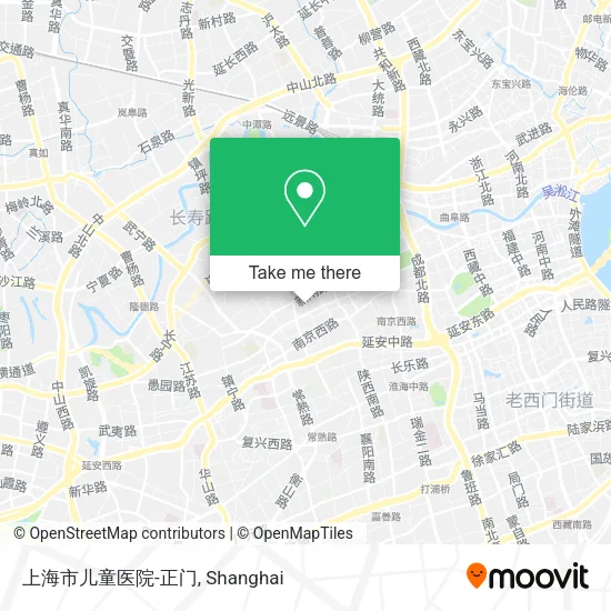 上海市儿童医院-正门 map