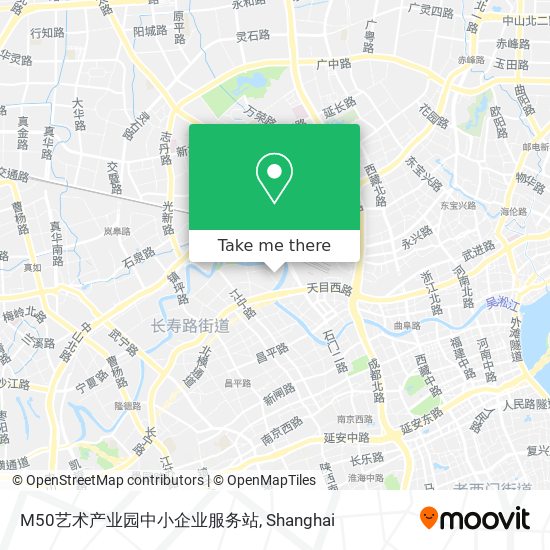 M50艺术产业园中小企业服务站 map