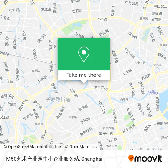 M50艺术产业园中小企业服务站 map