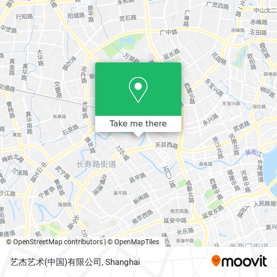 艺杰艺术(中国)有限公司 map