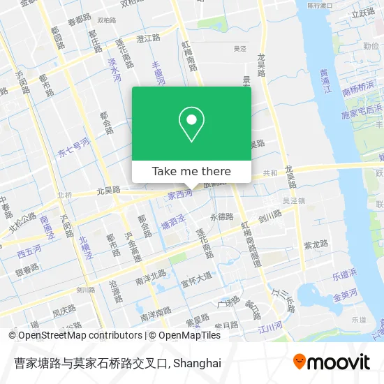 曹家塘路与莫家石桥路交叉口 map