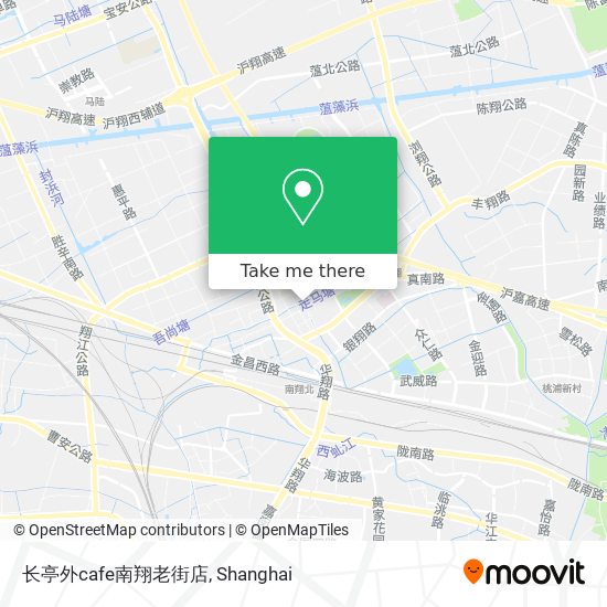 长亭外cafe南翔老街店 map
