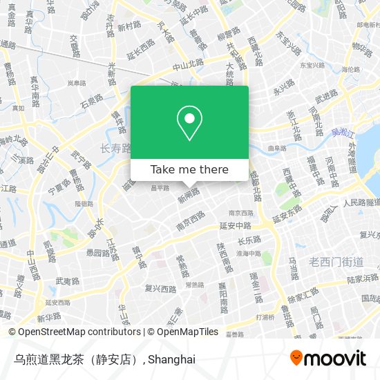 乌煎道黑龙茶（静安店） map