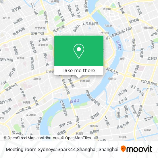 Meeting room Sydney@Spark44,Shanghai map