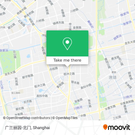 广兰丽园-北门 map