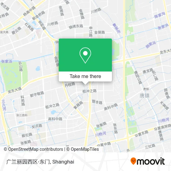 广兰丽园西区-东门 map