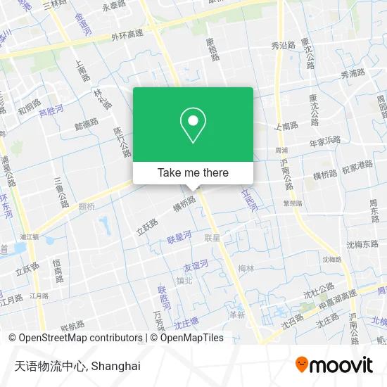 天语物流中心 map