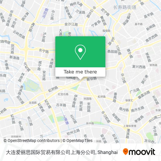 大连爱丽思国际贸易有限公司上海分公司 map