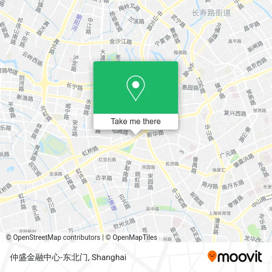 仲盛金融中心-东北门 map