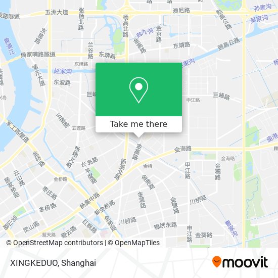 XINGKEDUO map