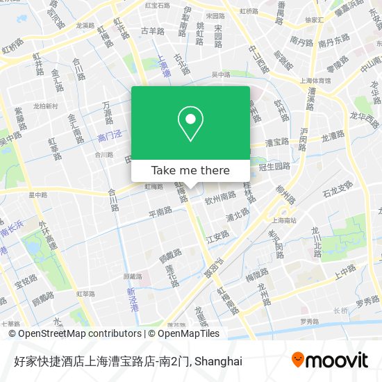 好家快捷酒店上海漕宝路店-南2门 map
