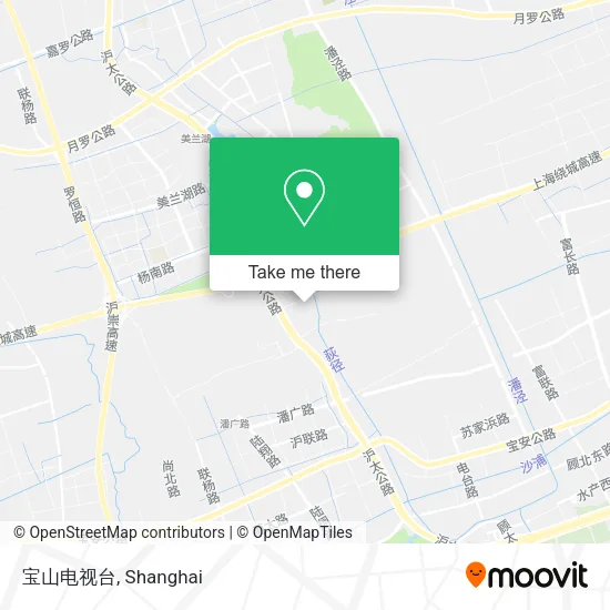 宝山电视台 map
