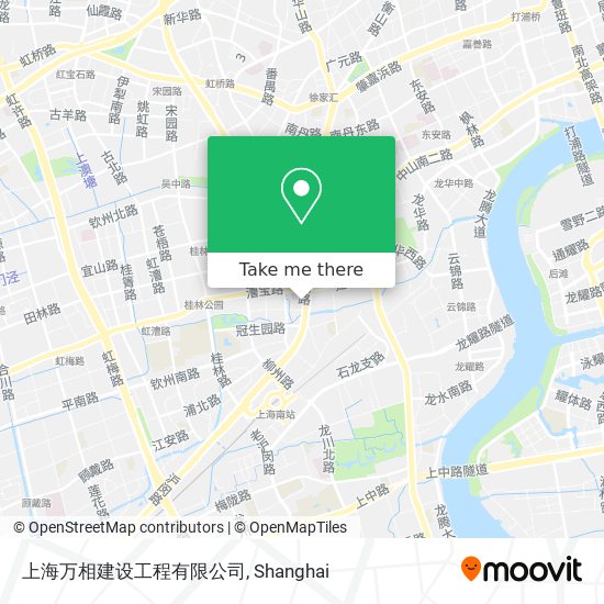 上海万相建设工程有限公司 map