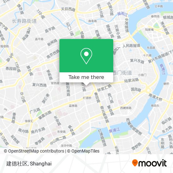 建德社区 map