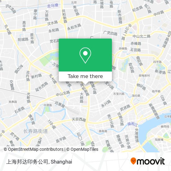 上海邦达印务公司 map