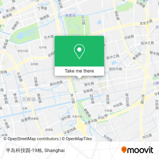 半岛科技园-19栋 map