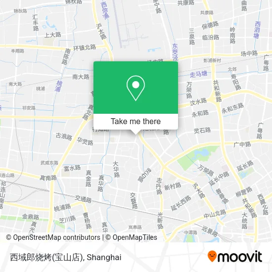西域郎烧烤(宝山店) map