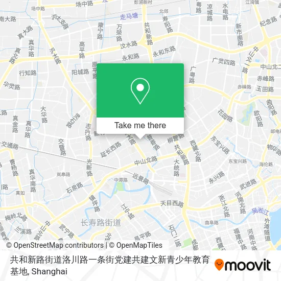 共和新路街道洛川路一条街党建共建文新青少年教育基地 map