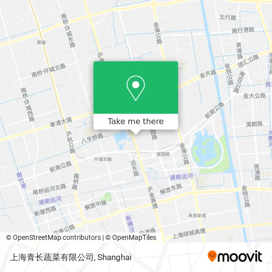上海青长蔬菜有限公司 map