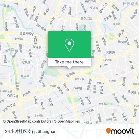 24小时社区支行 map