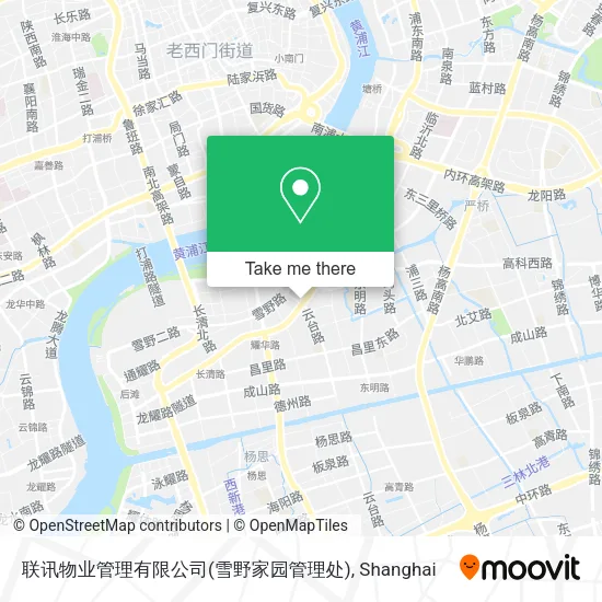 联讯物业管理有限公司(雪野家园管理处) map