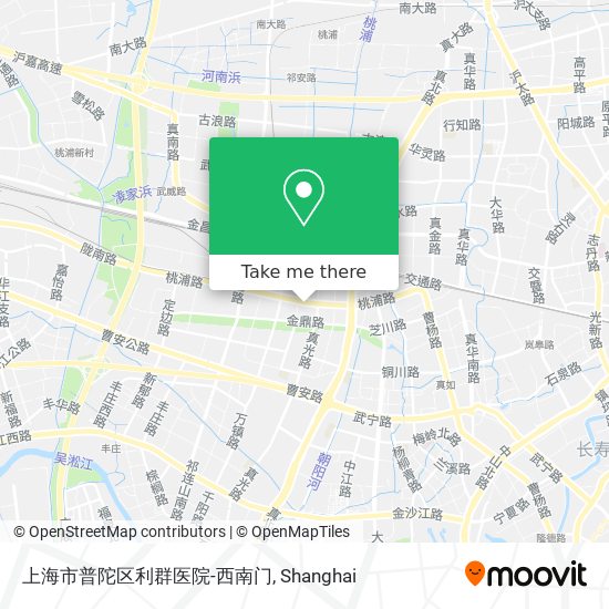 上海市普陀区利群医院-西南门 map