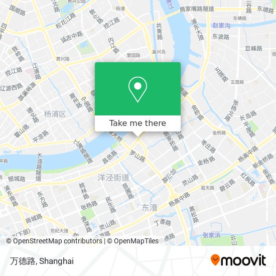 万德路 map