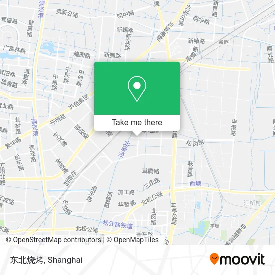 东北烧烤 map