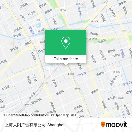 上海太阳广告有限公司 map