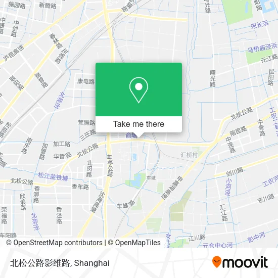 北松公路影维路 map