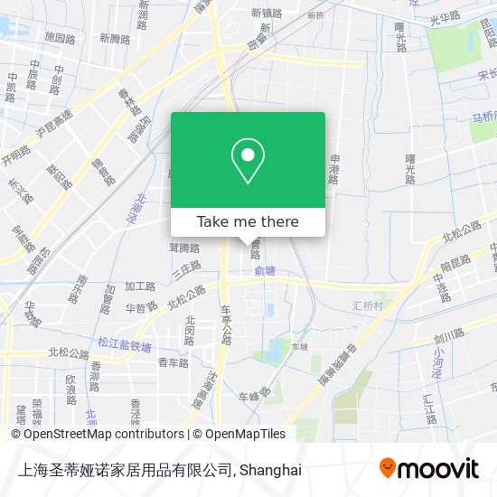 上海圣蒂娅诺家居用品有限公司 map
