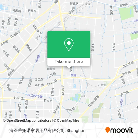 上海圣蒂娅诺家居用品有限公司 map