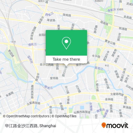 华江路金沙江西路 map